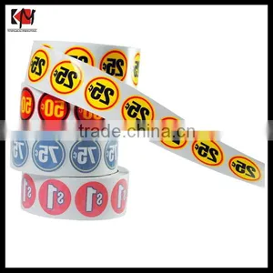 Customized Useful Adhesive Rolling Sticker thumbnail-3