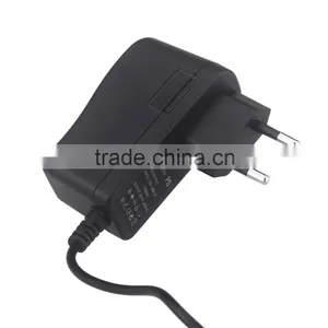 Power Adapter Input 100-240V Output 9V 600mA for Most Electric Guitar Effect Pedals EU Plug Black thumbnail-4