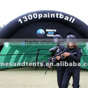 Inflatable Paintball Tent, Inflatable Event Tent for Sport Games F4060 thumbnail-1