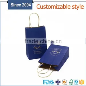 Beautiful Biodegradable Brand Logo Print Paper Gift Bag thumbnail-2