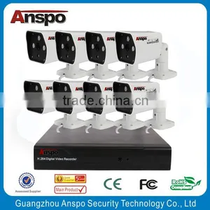 New Arrivals 2016 AHD 8CH P2P DVR Kit 720P CCTV Camera IR Dome Night Vision AHD Kits thumbnail-1