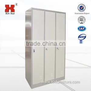 New Style 3 Door Metal Almirah Cabinet/Modern Steel Almirah Cabinets thumbnail-3