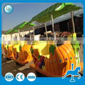 2016 Product,Fair Park Tourist Game! Kid Outdoor Electric Rides Trackless Train thumbnail-1
