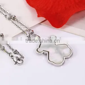 New Modern Model Vogue Bear Pendant Silver Chain Fascinating Necklace thumbnail-2