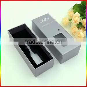 Automobile Oil Hard Grey Paper Gift Box Packaging With PVC Window thumbnail-1