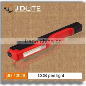 COB Bright LED Light Pen Flashlight Torch With Magnet and Clip thumbnail-1