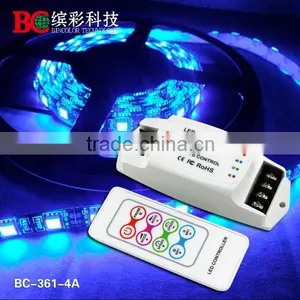 350mA/CH*3 Channels RF Remote Mini Led Rgb Controller thumbnail-2