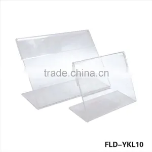 Customized Plastic Poster Advanced 5x7 Acrylic Sign Holder thumbnail-1
