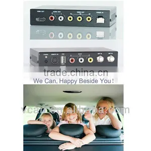 DVB-T2100HD Car DVB-T Digital Cable tv Set Top Box Antenna MPEG4 PVR USB Record High Speed thumbnail-4