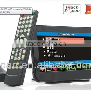 DVB-T7012HD 7 Inch Portable Handheld HD DVB-T TV Receive Box thumbnail-1