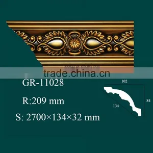 High Density Architectural PU Decorative Corner Moulding thumbnail-2