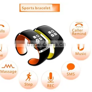 Fashion and Sport Fitness Bluetooth Sync Smart Bracelet L12S thumbnail-4
