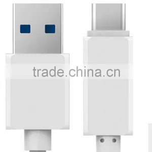 Fast Speed Colorful USB 3.0 to Type C PVC Jacket Charging Cable thumbnail-1
