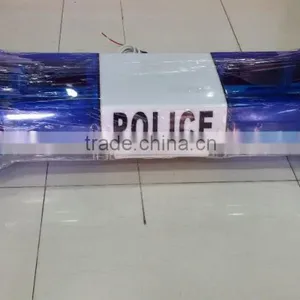 Led Blue Police Emergency Flashing Lightbar thumbnail-2