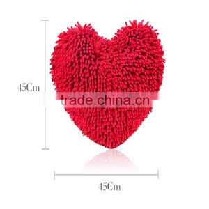 Polyester Heart Pillow thumbnail-3