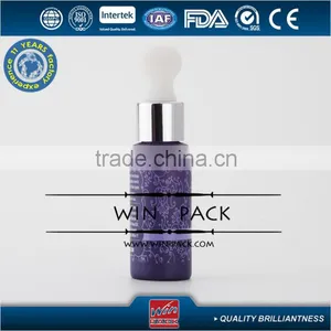 5ml 7ml 8ml Purple Essential Oil Bottle With Dropper and Alminum Cap thumbnail-1