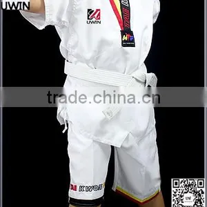 White Custom Taekwondo Poomsae Uniform thumbnail-1