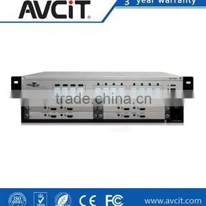 AV Siganal Switch, 4x4 Full Seamless Multi-format Matrix Switcher, Programmable Central Controller thumbnail-3