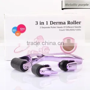 Promotional Strong Recommended 180/600/1200 Needles 3 in 1 Derma Roller thumbnail-6