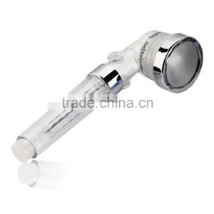 Strong Pressure ABS Plastic Negative Ion Hand Shower Head With Filter, Water Saving Hand Shower thumbnail-2