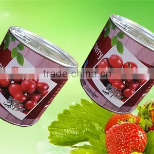 Manufacture Empty Food Tins Composite Paper Can With Tin Slip Lid thumbnail-1