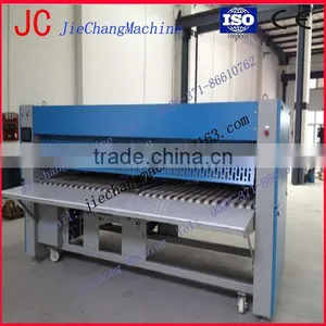 Jiechang Bed Sheet Automatic Laundry Folding Machine,Hotel Sheet Folding Machine,Industrial Laundry Machine thumbnail-1