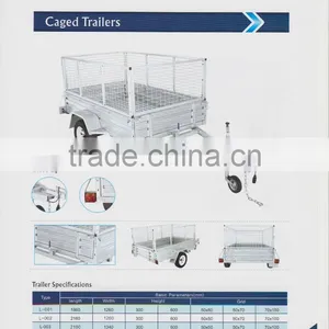 6x4 Galvanised Caged Trailer Hot Sale!!!! thumbnail-3