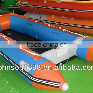 Hotsale Inflatable Boat With Electric Motor,fibre Glass Infaltable Boat. thumbnail-2