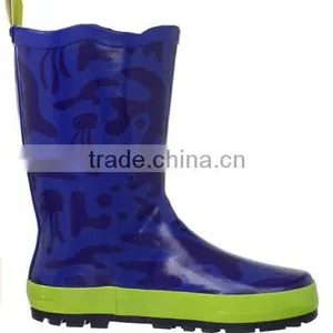 Little Boys' SpongeBob Rain Rubber Boots thumbnail-2