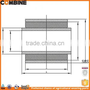 Combine Harvester Rubber-metal Anti-vibration Bush thumbnail-2