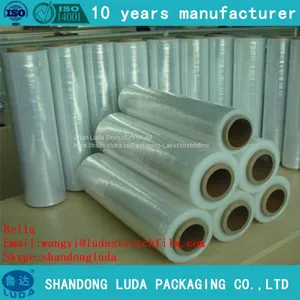 Factory Direct Sale Width 50mm-1500mm Transparent Stretch Wrap Film Roll thumbnail-3