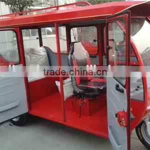 1000W Cargo Box Closed Cabin Passenger Electric Tricycle thumbnail-5