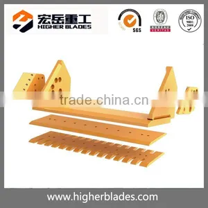 Single Bevel Heat Treated Excavator Bucket Cutting Edge thumbnail-1