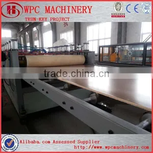 Plastic PVC Semi Skinning Foam Board Extrusion Production Line thumbnail-1