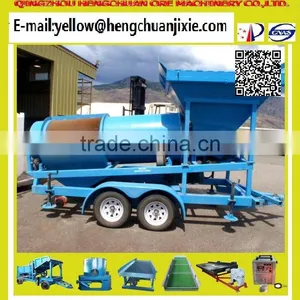 Mobile Gold Mining Trommel Machine for Sale thumbnail-3