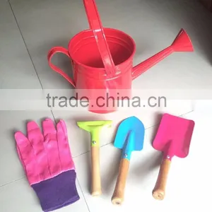 Garden Tool Set With Metal Pail Bucket thumbnail-1
