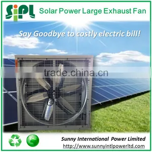 High Air Volume 11746 CFM 810mm Industrial Exhaust Fan Solar dc Motor Cooling Fan thumbnail-1