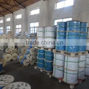 Factory CE Hard Strength 6x12+IWRC Galvanized Carbon Steel Wire Rope thumbnail-3