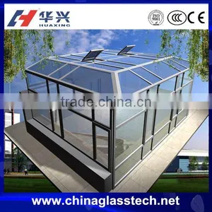 CE Certificate Size Customized Safety Buliding Laminated Glass Roof thumbnail-1