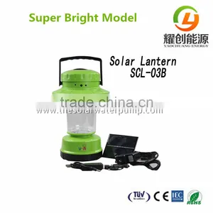 Super Bright Portable Solar Led Lamp Solar Led Light With USB Phone Charge Camping Light thumbnail-1
