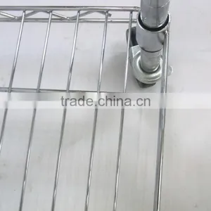 Vivinature Metal Wire Clothes Hanger With Storage Rack thumbnail-3