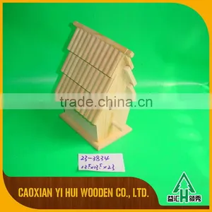 Cheap Cute Mini Wooden Bird House thumbnail-3