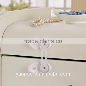Baby Safety Cabinet Lock, Applicable to the Refrigerator Drawer Fixed Button thumbnail-4