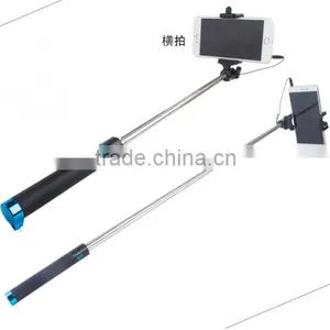 Mobile Bluetooth Extendable Self Portrait Handheld Selfie Stick thumbnail-1
