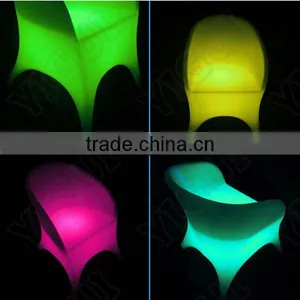 High Quality Decorative Led Sofa Chair/China Suppliers One Seat Cushion Sofa,Glowing Led Single Sofa Chair thumbnail-1
