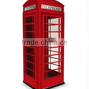 Street Popular Metal Telephone Booth Design thumbnail-1