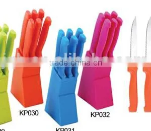 Plastic Handle Stainless Steel Knife Set thumbnail-4