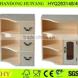 Small Jewelry Box Drawer Handles Small Storage Cabinet on Table Top thumbnail-1