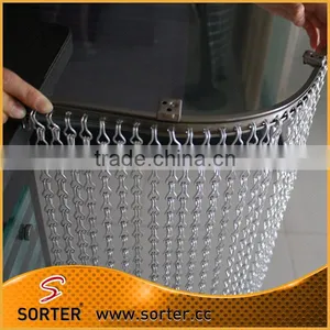 Unique Al Alloy Aluminium Chain Curtain Fly Screen thumbnail-1