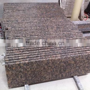 Beautiful Polished Baltic Brown Granite Kitchen Countertop thumbnail-3
